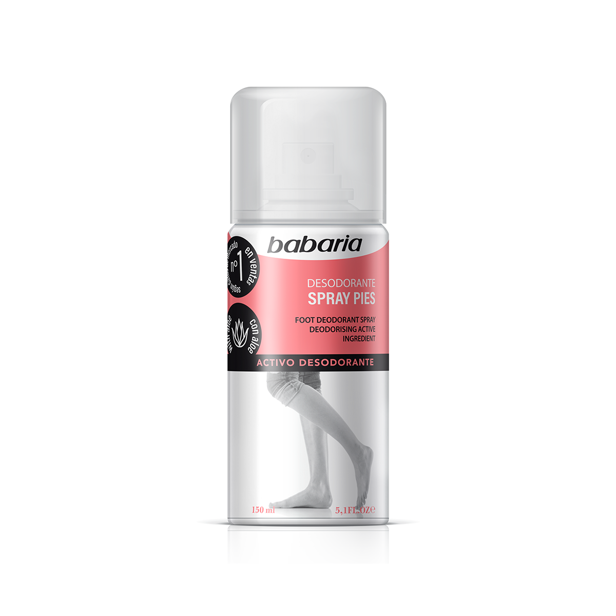 BABARIA DESODORANTE SPRAY PARA PIES 150 ML 1