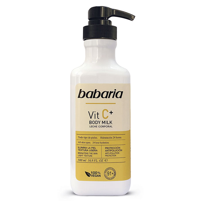 babaria body milk vitamina