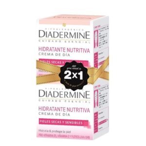 diadermine hidratante nutritiva 2x1