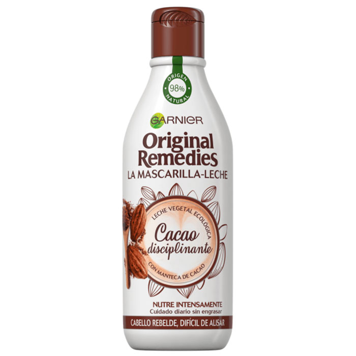 original remedies mascarilla leche cacao