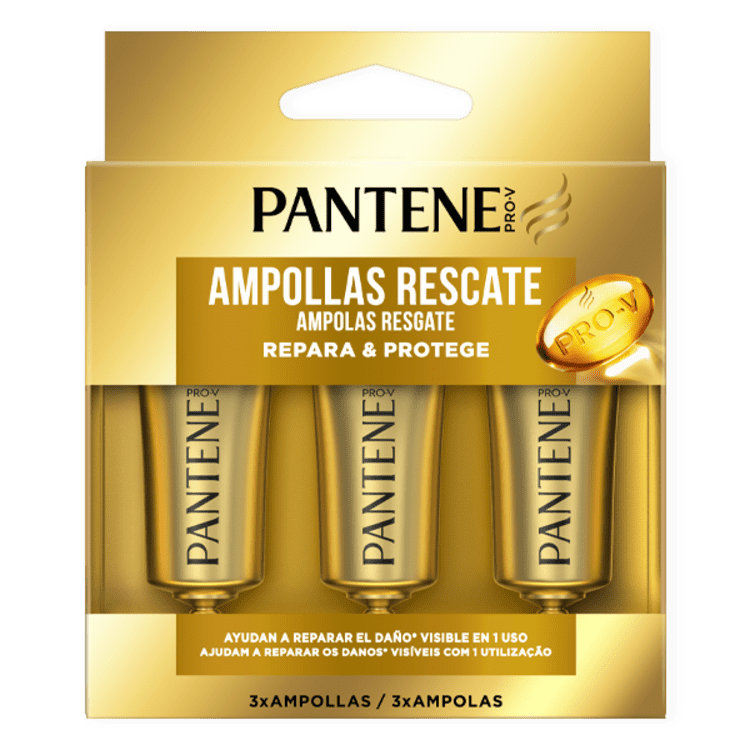 PANTENE AMPOLLAS RESCATE REPARA Y PROTEGE 3 UDS