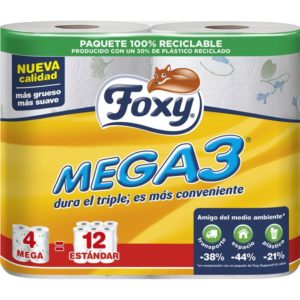 FOXY MEGA3 PAPEL HIGIENICO