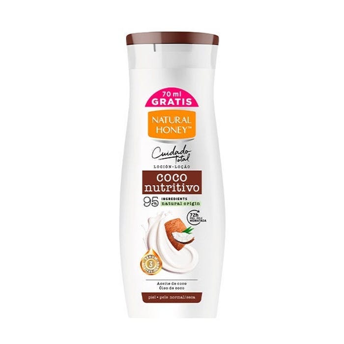 NATURAL HONEY CUIDADO TOTAL COCO NUTRITIVO LOCIÓN 400 ML 1