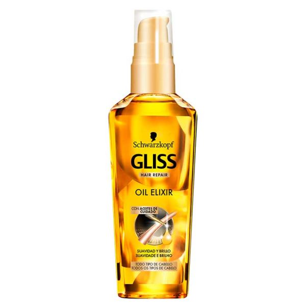 GLISS HAIR REPAIR OIL ELIXIR ARGAN 75 ML. 3