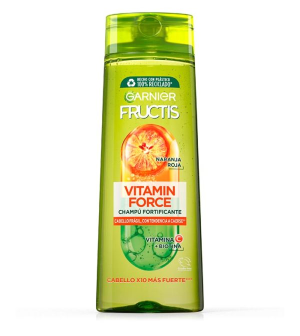 FRUCTIS VITAMIN FORCE CHAMPU FORTIFICANTE 360 ML 3