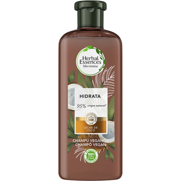 HERBAL ESSENCES CHAMPU HIDRATA LECHE COCO VEGANO 250 ML 1