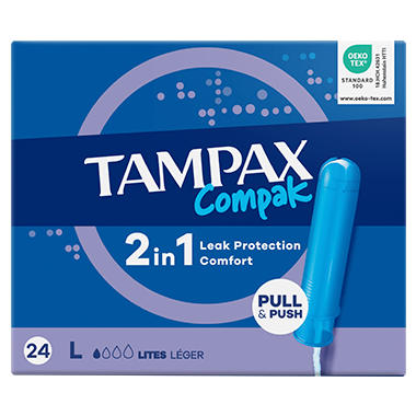 TAMPAX TAMPONES COMPAK LITES 24 UDS 1