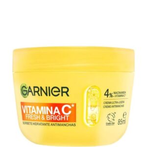 GARNIER VITAMINA C FRESH & BRIGHT SORBETE HIDRATANTE ANTIMANCHAS 85ML
