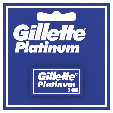 GILLETTE PLATINUM HOJA DE AFEITADO 5 UDS 1